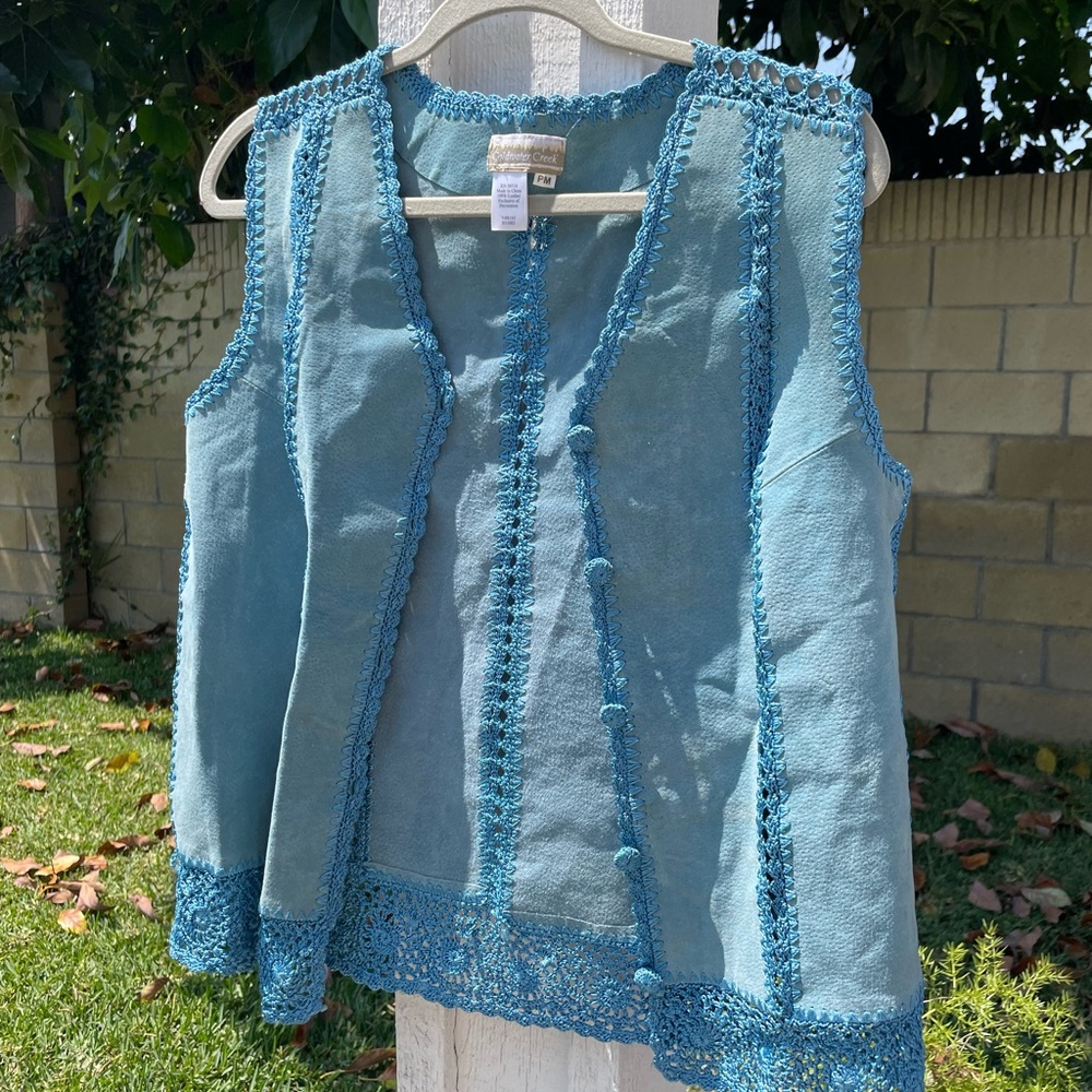 Blue vest